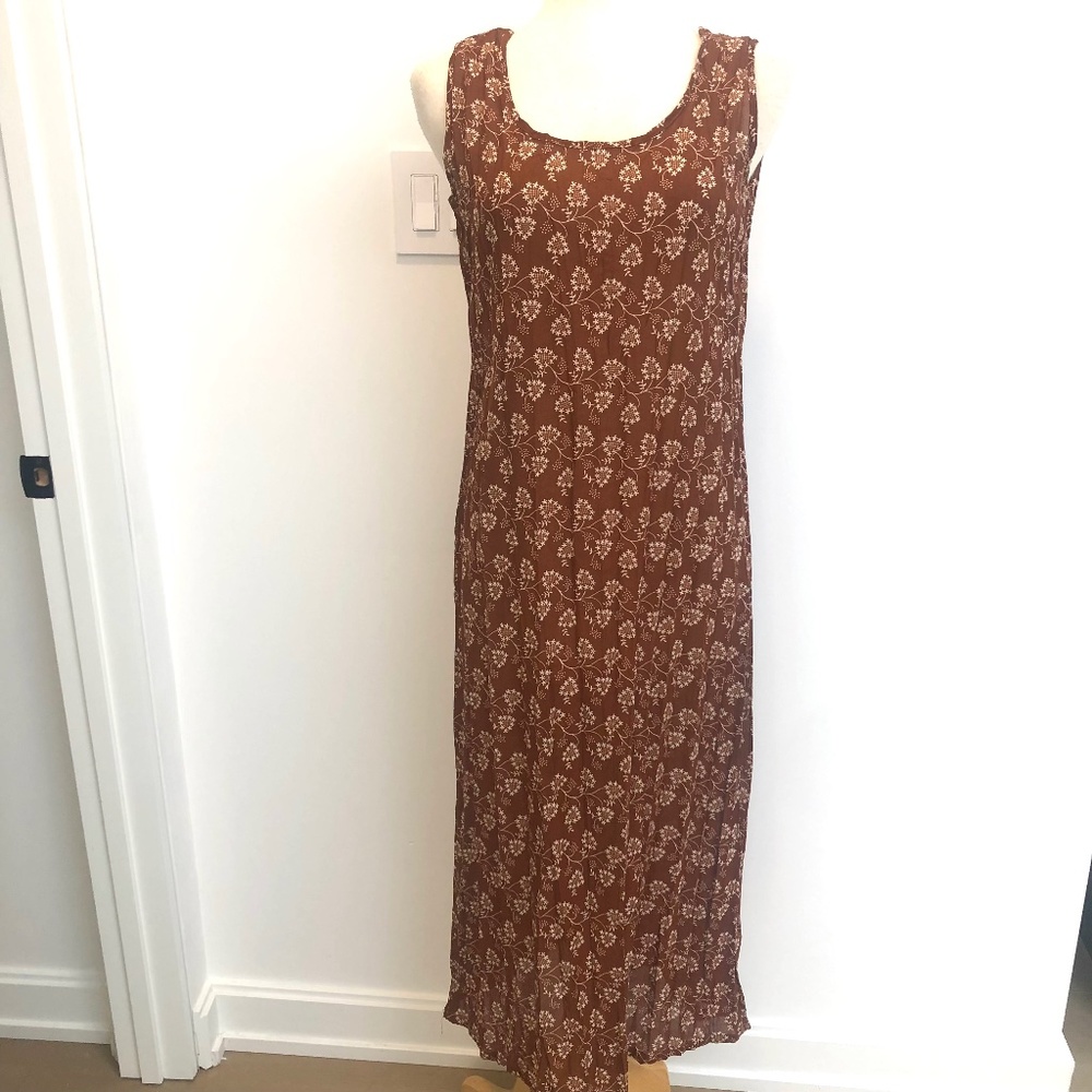 Vintage 90s Benetton Sisley midi dress
